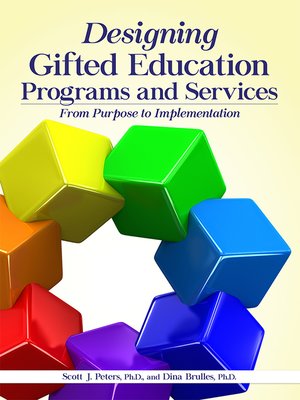 cover image of Designing Gifted Education Programs and Services